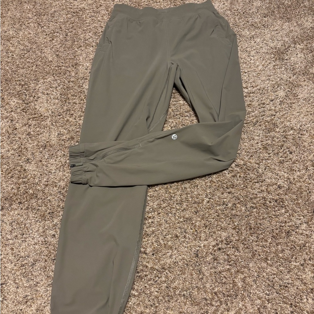 lululemon athletica taupe adapted state jogger